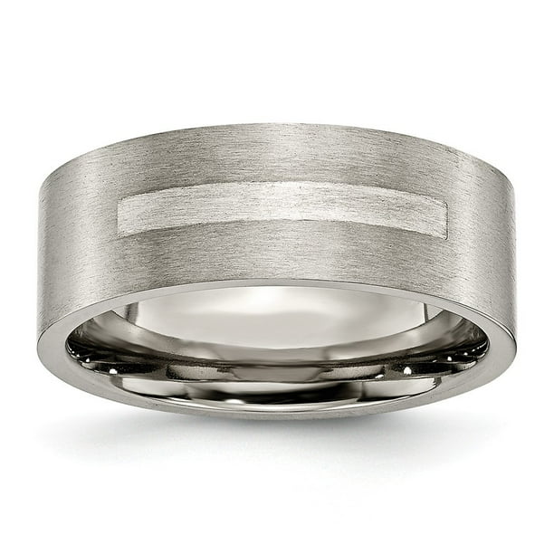 Box Titanium 8mm Brushed Band Box Titanium 8mm Brushed Band